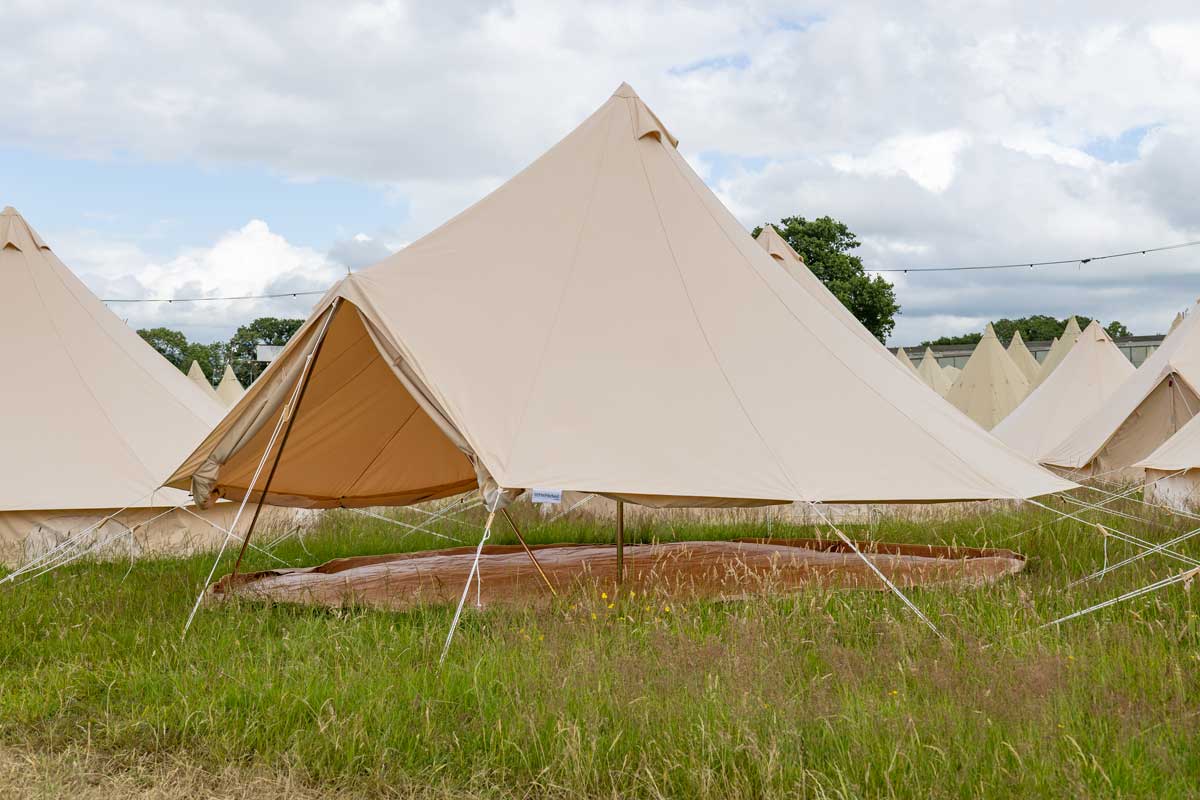 5m Bell Tent, 350gsm, Lightly Used