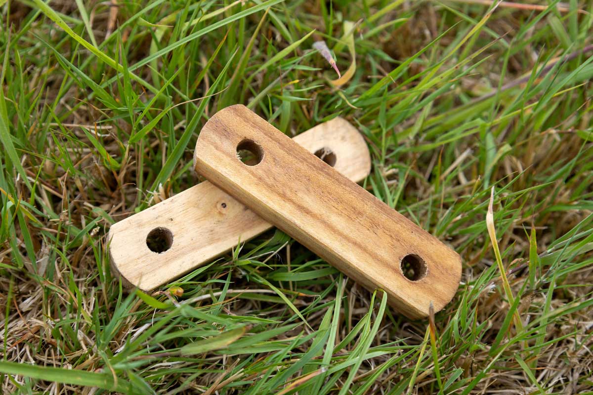 Wooden Sliders for Guy Ropes