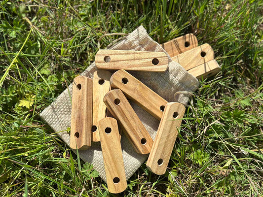 Wooden Sliders for Guy Ropes
