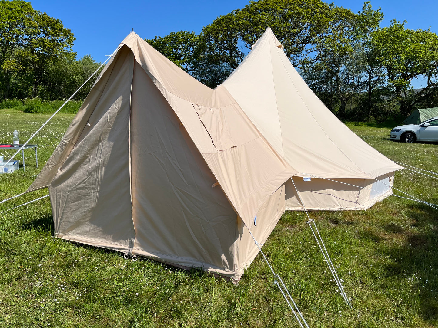 Enclosed Porch Awning for Bell Tent