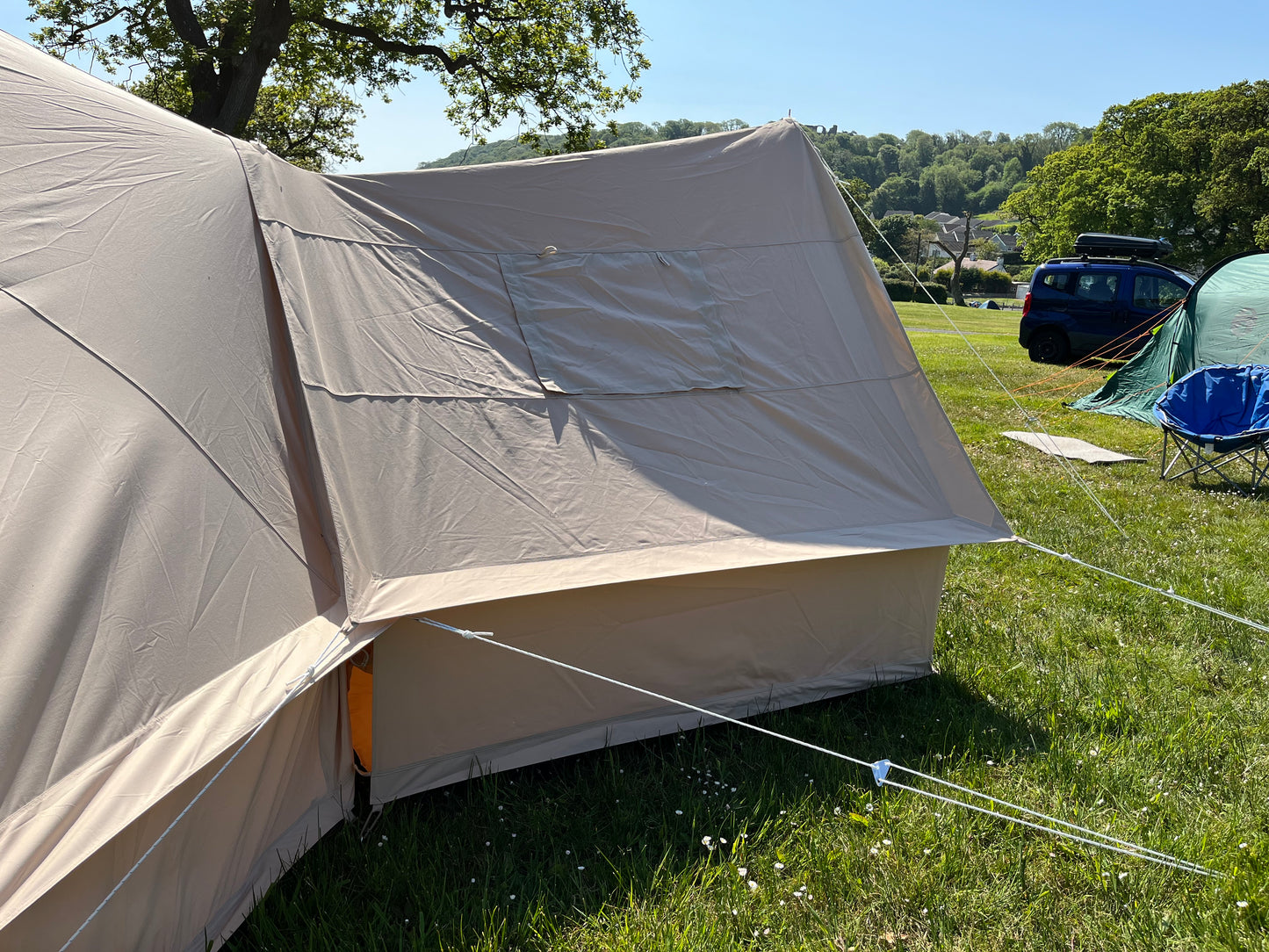 Enclosed Porch Awning for Bell Tent