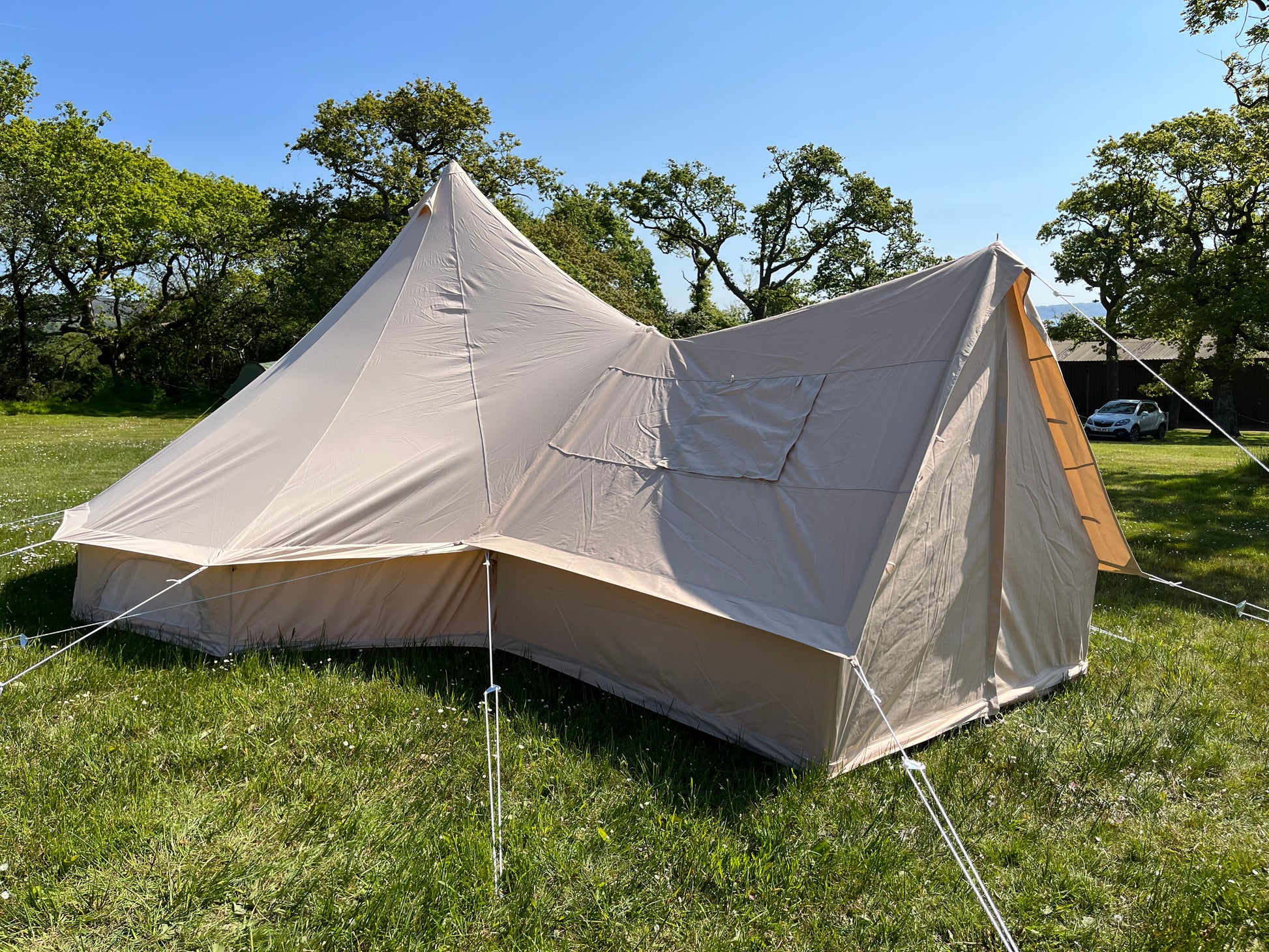 awning bell tent Enclosed Porch Awning for A-Frame Tent – PrePitched Store