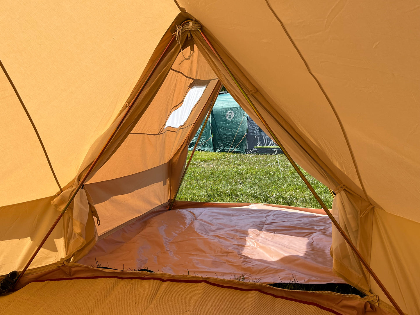 Enclosed Porch Awning for Bell Tent