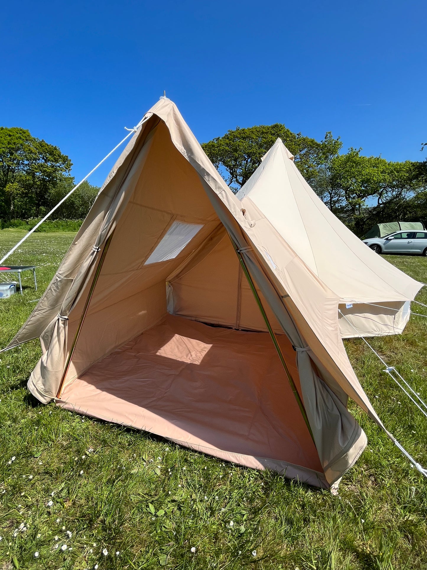 Enclosed Porch Awning for Bell Tent