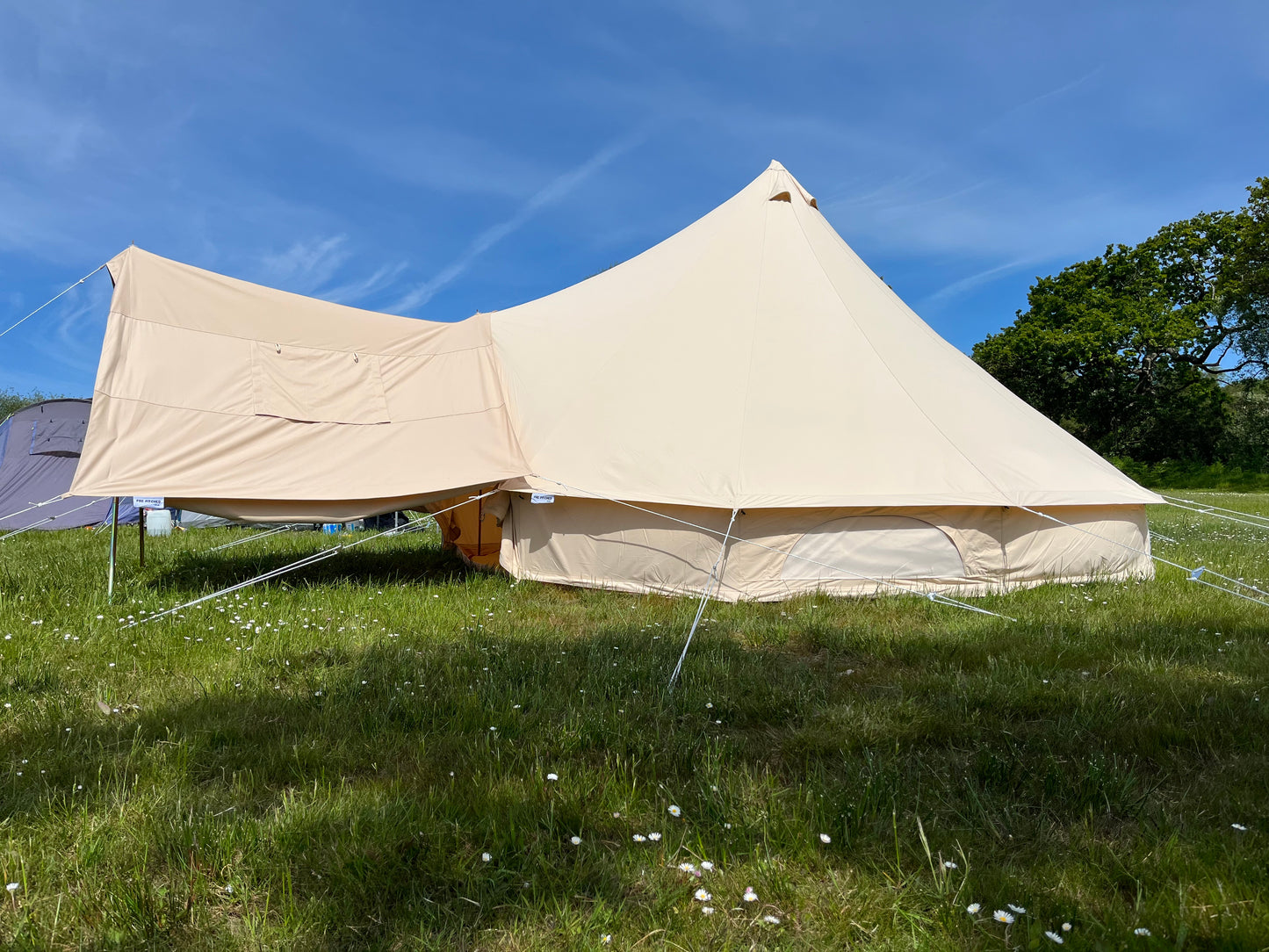 Enclosed Porch Awning for Bell Tent