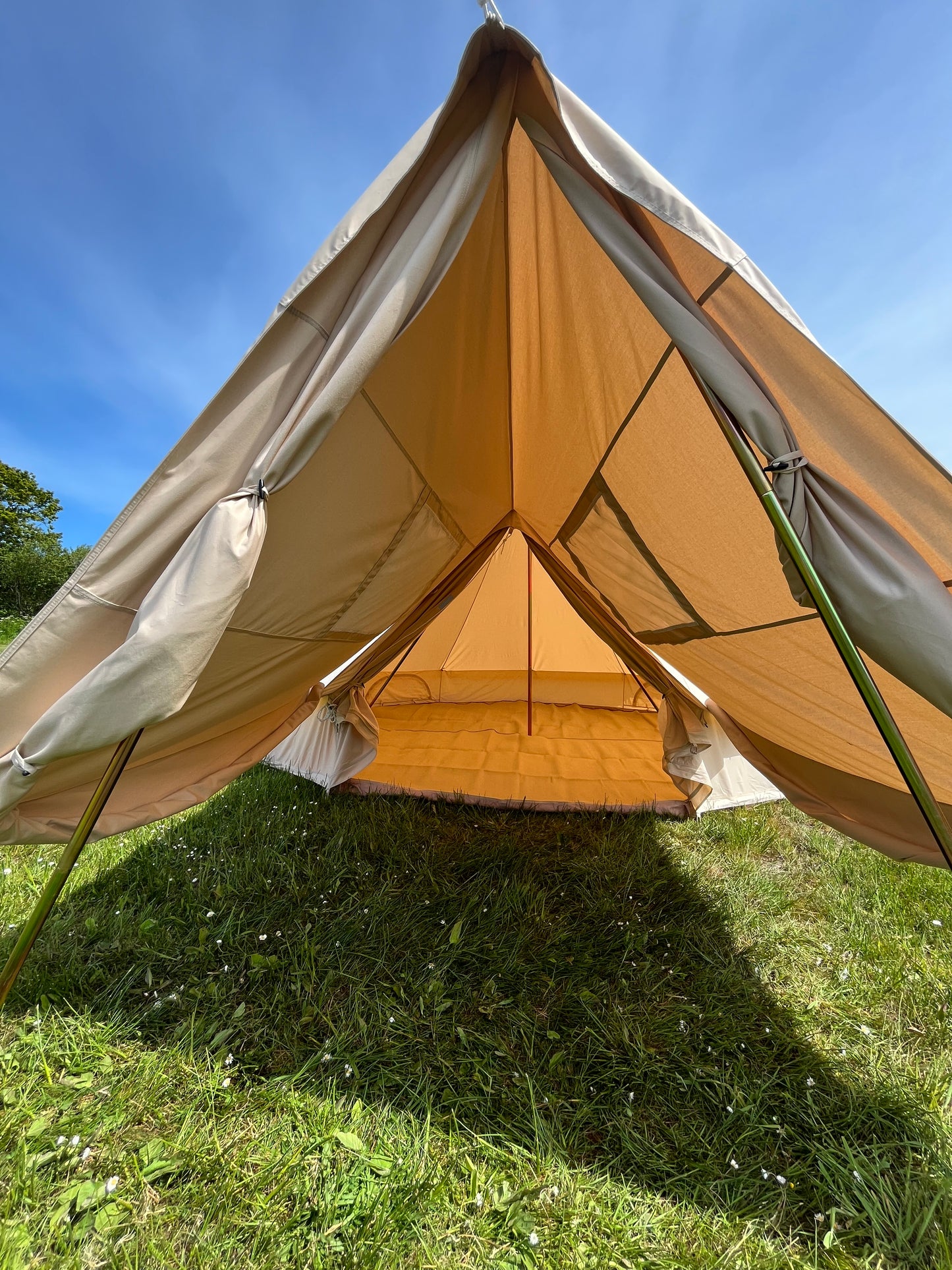 Enclosed Porch Awning for Bell Tent