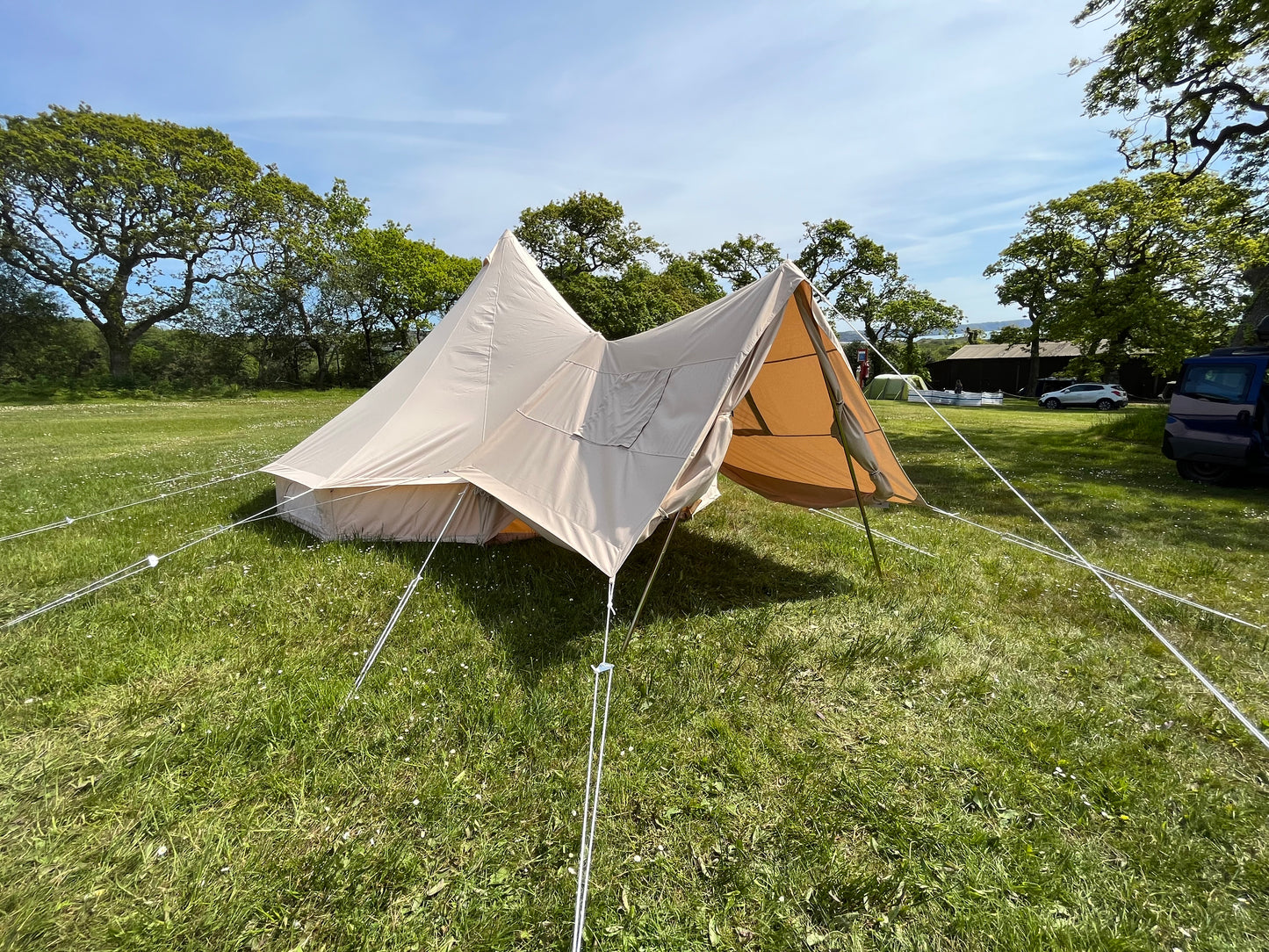 Enclosed Porch Awning for Bell Tent