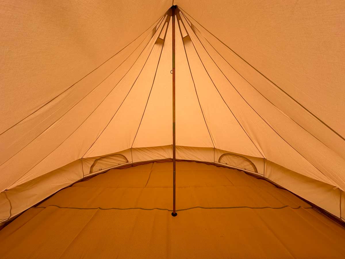 5m Bell Tent, 350gsm, Lightly Used